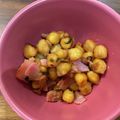shogopapa's cooksnap of when they made ひよこ豆のにんにく味噌炒め.
