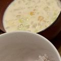 うさこ。's cooksnap of when they made m白菜とトウモロコシの白味噌スープ.