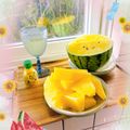 ☆なあなクック☆'s cooksnap of when they made パクパク☆種無しカットスイカの作り方.