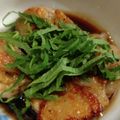 tsmitaka's cooksnap of when they made 鶏もも肉を甘辛だれと大葉で。.
