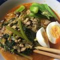 のんけんな's cooksnap of when they made エバラ担々ごま鍋の素で作る担々麺.