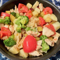 のらむーちょ's cooksnap of when they made 胸肉とジャガイモのアヒージョ風炒め！.