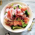 ひトみ's cooksnap of when they made ハムと生野菜のサラダ.
