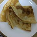カミツレ＊＊＊'s cooksnap of when they made パリのパン屋さんのカヌレ味のクレープ.