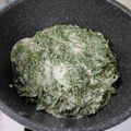 kamoery's cooksnap of when they made 大量消費！しそのチヂミ（ノンエッグ）.