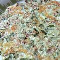 pitoming's cooksnap of when they made オクラ大量消費焼き.