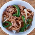 ポニーリボン's cooksnap of when they made 豚肉と玉ねぎのオイスターソース丼.
