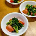ルぴあ's cooksnap of when they made モロヘイヤとトマトのポン酢サラダ.