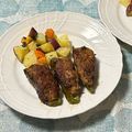 yesmama's cooksnap of when they made ピーマンの肉詰め.