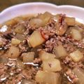 クリーピングタイム☆'s cooksnap of when they made レンチンで簡単✨豚挽肉入りトロミ大根煮.
