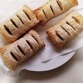 のんぴ☆♪'s cooksnap of when they made 冷凍パイシートでキャラメルバナナパイ.