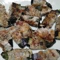 クック6DDPP8☆'s cooksnap of when they made 茄子の豚バラ巻き.