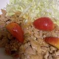 もものすけのまま's cooksnap of when they made うまみトマト生姜焼き.