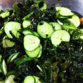 ☆★ケイト★☆'s cooksnap of when they made すし酢できゅうりとわかめの酢の物.