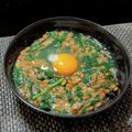 江上隼人's cooksnap of when they made 夏が旬！モロヘイヤと塩昆布のネバネバあえ.