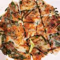 アオミドチ's cooksnap of when they made 米粉で作るもちもちキムチチーズチヂミ.