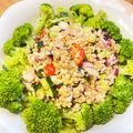 おりぼぶ's cooksnap of when they made 切ってあえるだけ！ぷちぷちもち麦サラダ.