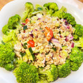 おりぼぶ's cooksnap of when they made 切ってあえるだけ！ぷちぷちもち麦サラダ.