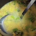 まるじゃじゃ's cooksnap of when they made ねぎたっぷり★簡単かきたまスープ.
