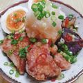 ÿuuka☆212's cooksnap of when they made さっぱりダレで　なすと鶏の揚げ物.