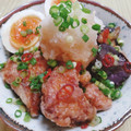ÿuuka☆212's cooksnap of when they made さっぱりダレで　なすと鶏の揚げ物.