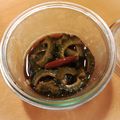 ☽月光's cooksnap of when they made マイルドな味！ゴーヤの甘酢漬け.