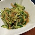 古賀竜一's cooksnap of when they made くらげときゅうりの中華サラダ.