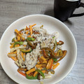 kentaro71's cooksnap of when they made 海老ときのこのガーリック炒め.