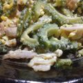 ちくわ君's cooksnap of when they made ゴーヤと豚肉炒め.