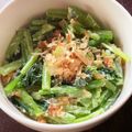 おーぶんおーぶん's cooksnap of when they made 食べてみて！苦くない梅マヨ☆小松菜.