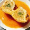 ♬ぶちこ♬'s cooksnap of when they made まるでロールキャベツ！油揚げの肉詰め煮.