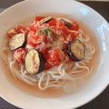 クックTLEAZQ☆'s cooksnap of when they made トマトとツナの冷やだしうどん.