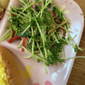 クック49L4Ho☆'s cooksnap of when they made 簡単！激ウマ！豆苗とカニカマのごまサラダ.