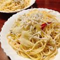 papikun's cooksnap of when they made 簡単★春キャベツとしらすのペペロンチーノ.