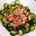 つよまり's cooksnap of when they made 簡単！美味しい♫オクラの麺つゆ和え.