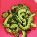 fumiminn's cooksnap of when they made 苦くないゴーヤー下ごしらえ( ˊᵕˋ ).