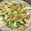 けんけんけけけ's cooksnap of when they made きゅうりと茄子の胡麻和え.