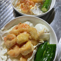 siomamakam's cooksnap of when they made 大人も子供も大好き♪簡単えびマヨ★.