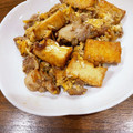 クック918WMM☆'s cooksnap of when they made 夕食10分★カリカリ豚と厚揚げ★卵とじ.