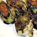 あまね's cooksnap of when they made なすと豚挽き肉の甘辛はさみ焼き☆.