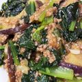 Ｎよんよん's cooksnap of when they made 小松菜とナスのひき肉あんかけ.