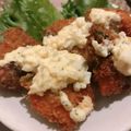 ONE★MAYU★'s cooksnap of when they made 居酒屋風とろ〜りチーズと大葉の銀鮭フライ.