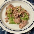 のらむーちょ's cooksnap of when they made 豚バラとシャキシャキレタスの塩レモン炒め.