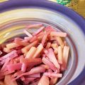 mantacarp's cooksnap of when they made 残った赤梅酢で〜自家製紅生姜♪.