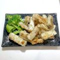 yunchan722's cooksnap of when they made 揚げるだけde♡のり塩最高！山芋のフライ.