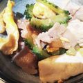 RINRI☆'s cooksnap of when they made 美味しすぎる絶品ゴーヤチャンプル.