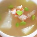 ﾋﾟﾛﾐ♡'s cooksnap of when they made 京風冬瓜とえびの炊いたん.