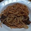 なっちゃん３１１'s cooksnap of when they made コストコプルコギアレンジきのこナポリタン.