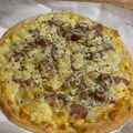 ☆iwack☆'s cooksnap of when they made ポテトのバター醤油＆マヨタマ♡ピザ.