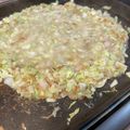 ＊ちぃのこ＊'s cooksnap of when they made 簡単！家族に評判の塩もんじゃ焼き.